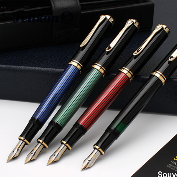 pelikan 百利金 souveran帝王系列 m800 18k金钢笔 黑