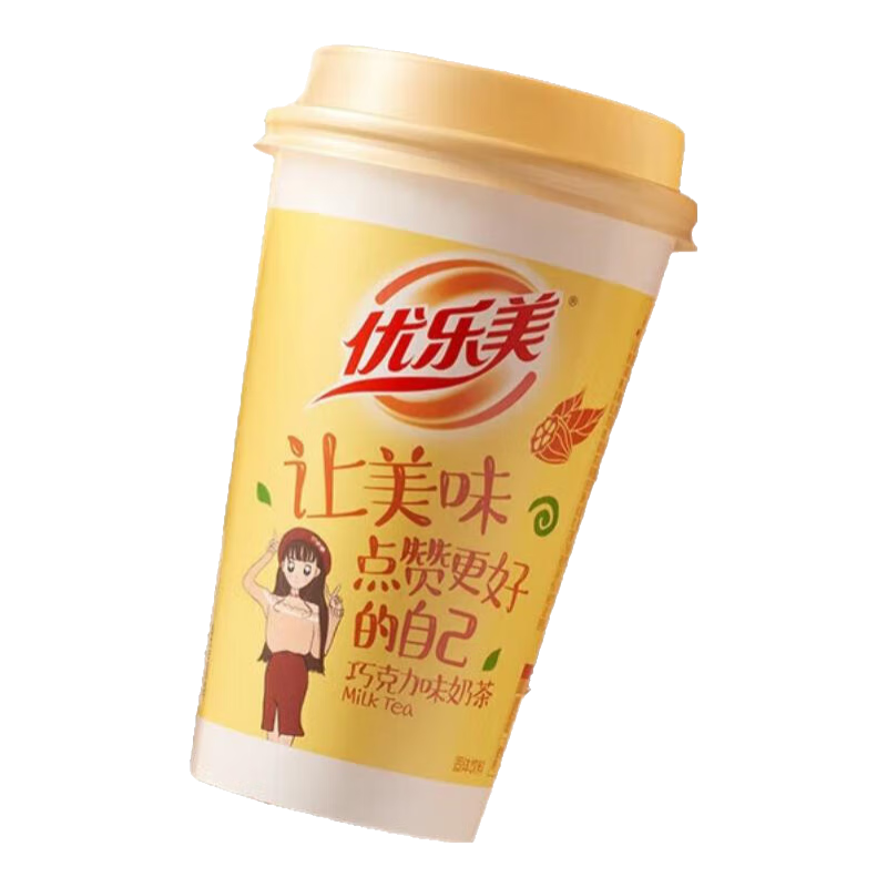 优乐美 杯装椰果奶茶 口味任选7杯 18.9元（需领券，合2.7元/件）