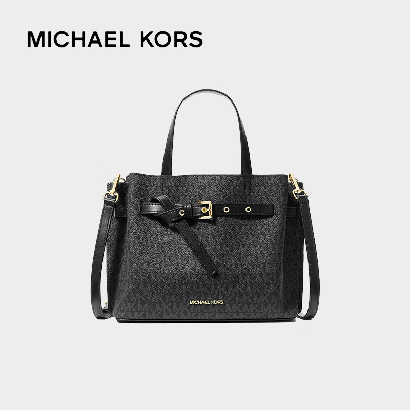 PLUS会员：MICHAEL KORS 迈克·科尔斯 女包 EMILIA系列 蝴蝶包 单肩斜挎包 35H0GU5S1B