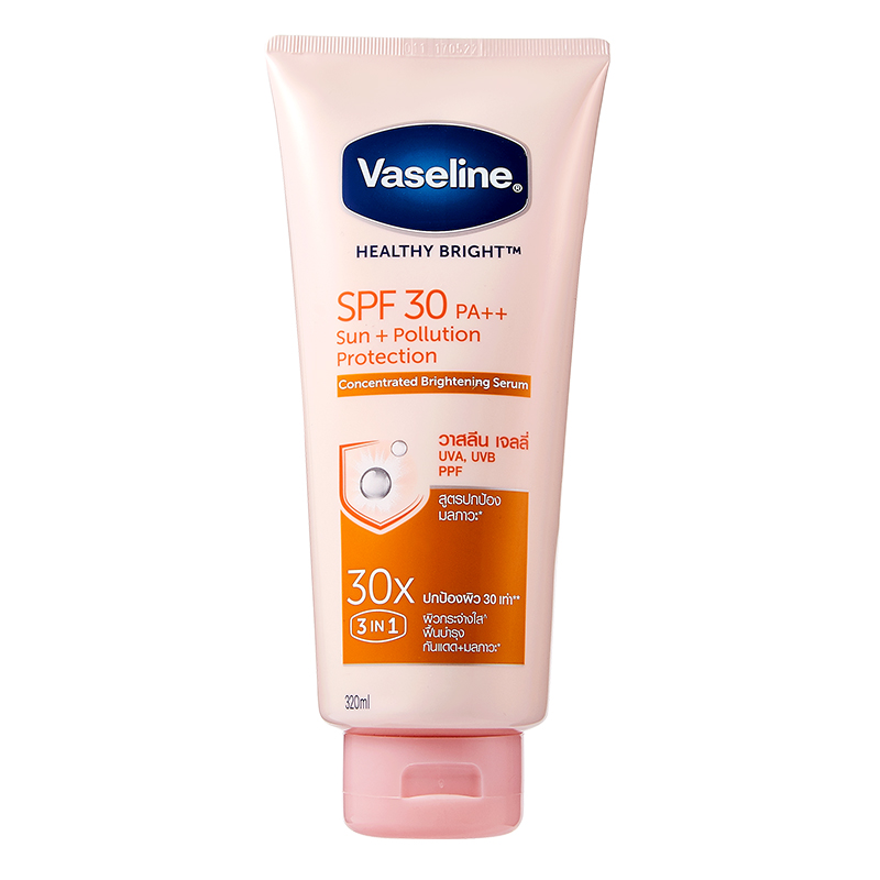 Vaseline 凡士林 泰版凡士林身体防晒霜隔离乳临期清仓300ml 19.9元