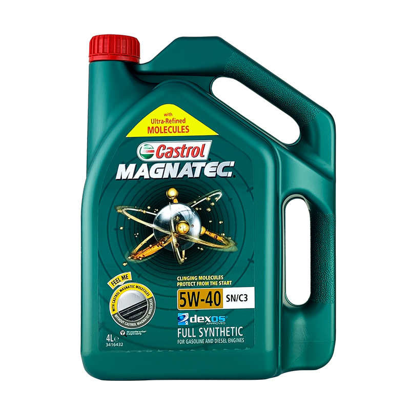 Castrol 嘉实多 磁护全合成机油MAGNATEC 5W-40 SN/C3 4L/桶韩国进口 206.1元（需用券