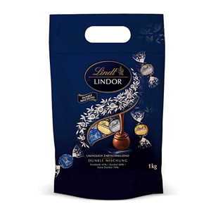 【含税直邮】Lindt 瑞士莲 混合黑巧克力球1000g 80颗 到手约￥199.82