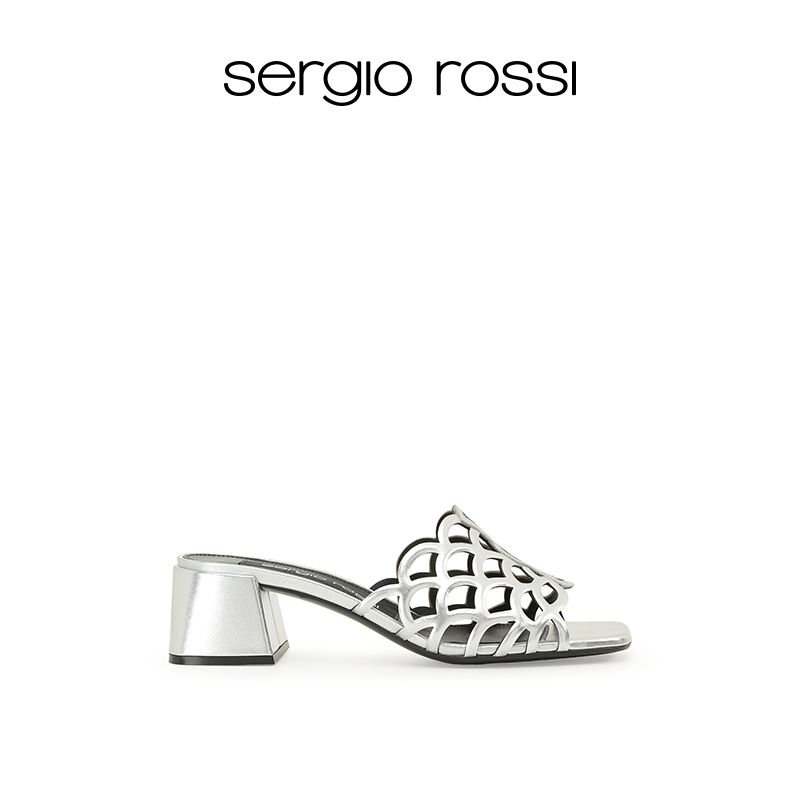 sergio rossi SR女鞋SR MERMAID美人鱼系列高跟凉鞋 4110元