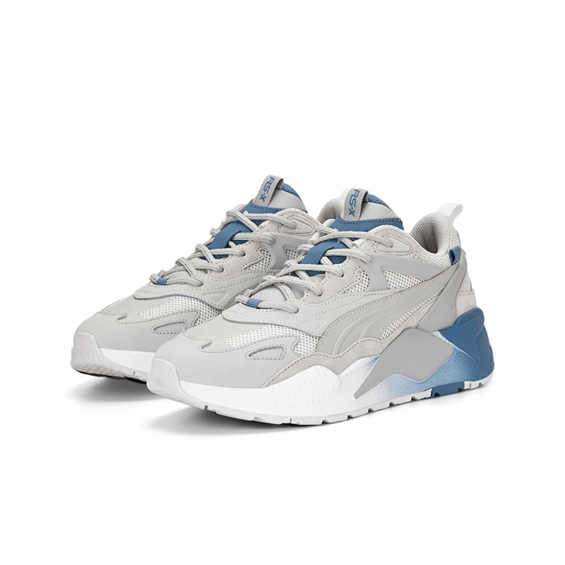 PUMA 彪马 RS-X Efekt Gradient耐磨低帮运动休闲鞋男女同款灰蓝1PU39117102 379元（需