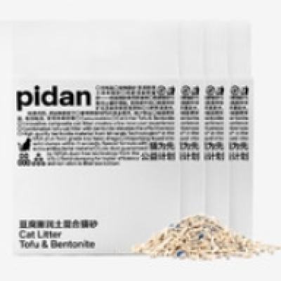 双11狂欢，PLUS会员：pidan 猫砂混合砂豆腐膨润土皮蛋猫砂植物淀粉砂 新版混