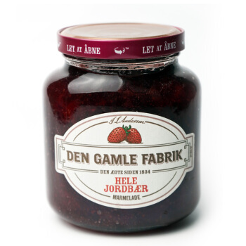 DEN GAMLE FABRIK DGF)丹麦进口 草莓果肉果酱380g面包搭档早餐伴侣0脂肪 27.24元