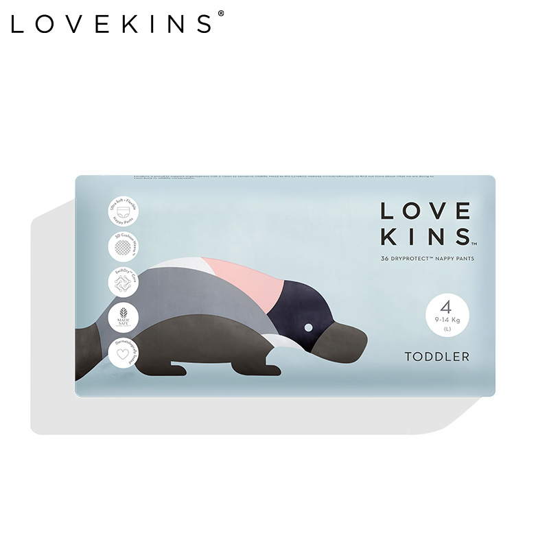 LOVEKINS 沐歆拉拉裤婴儿男女宝宝通用超薄透气学步尿不湿L-3XL 142.22元（需买3