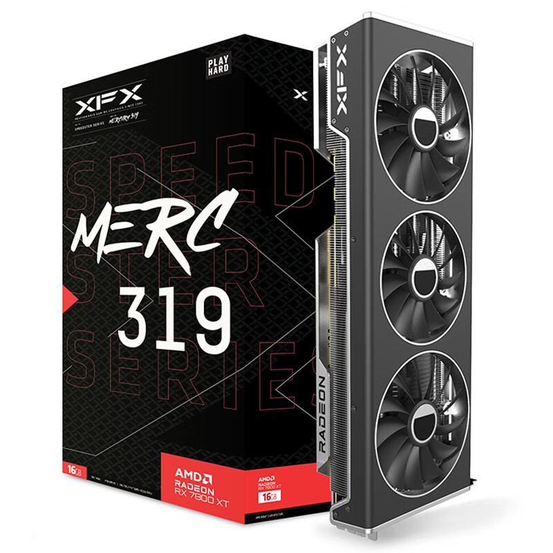 XFX 讯景 AMD RADEON RX 7800 XT 海外版Pro 16GB 显卡 3899元包邮（拍下立减）