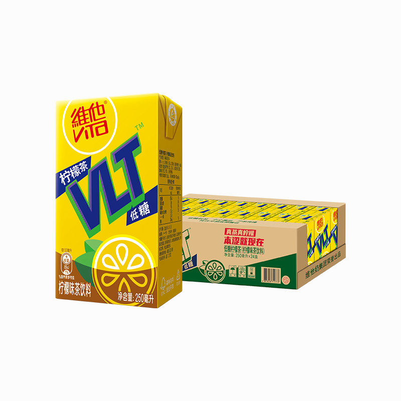 88VIP：ViTa 维他 低糖柠檬茶饮料 250ml*24盒（下单2件赠野餐垫） 41.3元（需买2