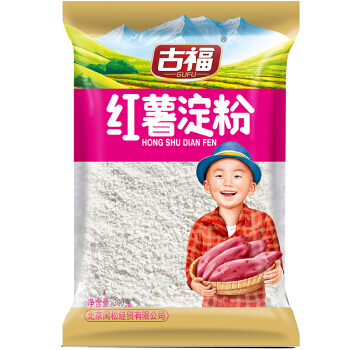 GUFU 古福 红薯淀粉 凉粉原料食用生粉红薯粉 伤心凉粉300g 1.78元（需买2件，