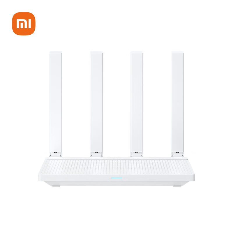 Xiaomi 小米 AX3000T 双频3000M 家用千兆Mesh路由器 Wi-Fi 6 白色 单个装 141.66元（需