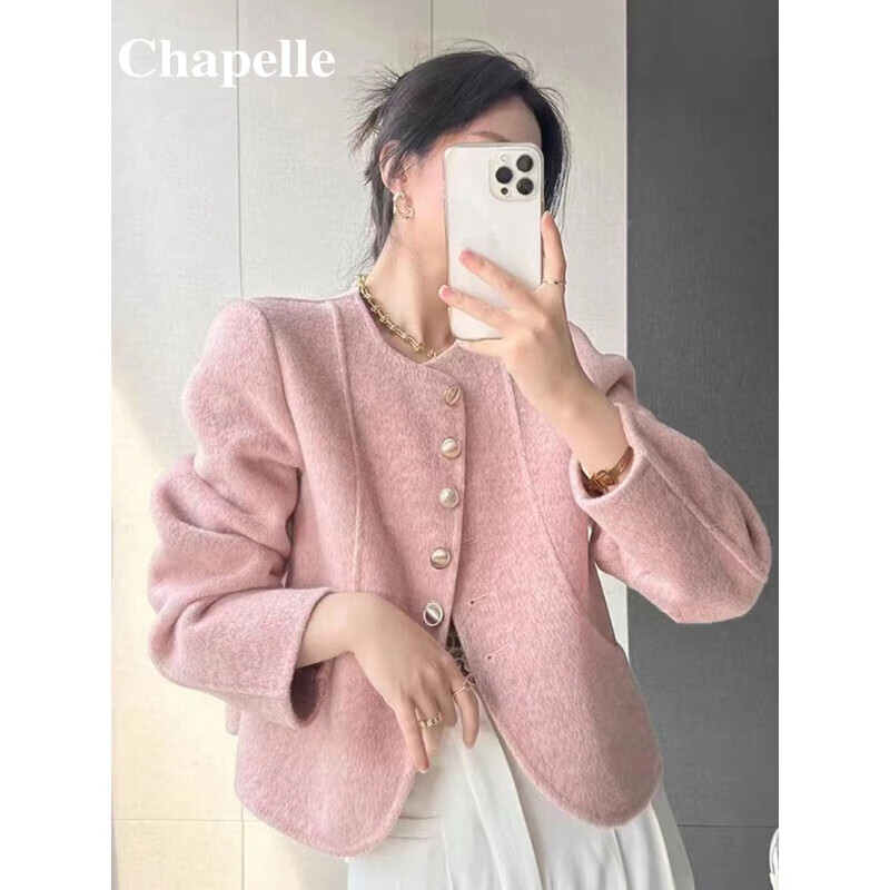 La Chapelle 羊驼绒双面羊绒大衣 299元（需用券）