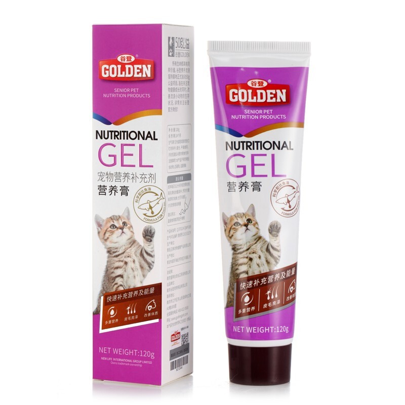 GOLDEN 谷登 猫营养膏120g 猫用鱼肝油 24.9元