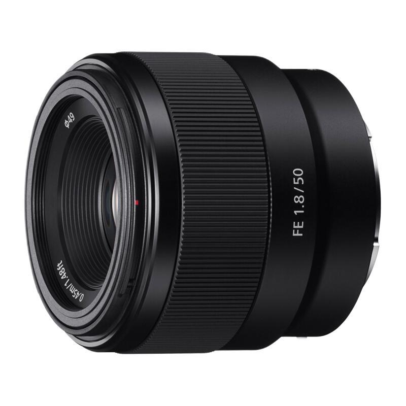 SONY 索尼 SEL50F18F FE 50mm F1.8 标准定焦镜头 索尼卡口 49mm 1471.55元