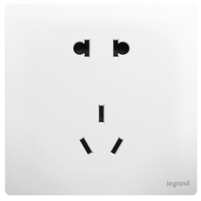 legrand 罗格朗 未莱系列 五孔插座 陶瓷白 20.63元（需用券）