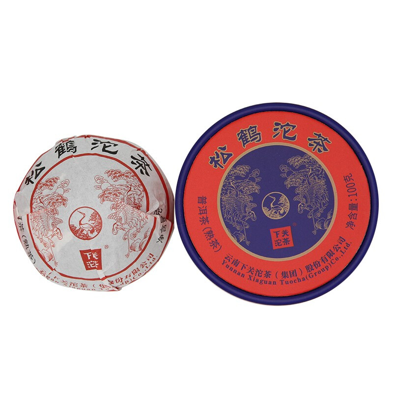 下关沱茶 松鹤沱茶 普洱熟茶 100g 31.5元