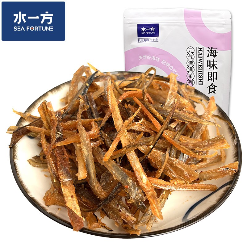 水一方 香辣鳗鱼条50g 5.83元（需买6件，需用券）