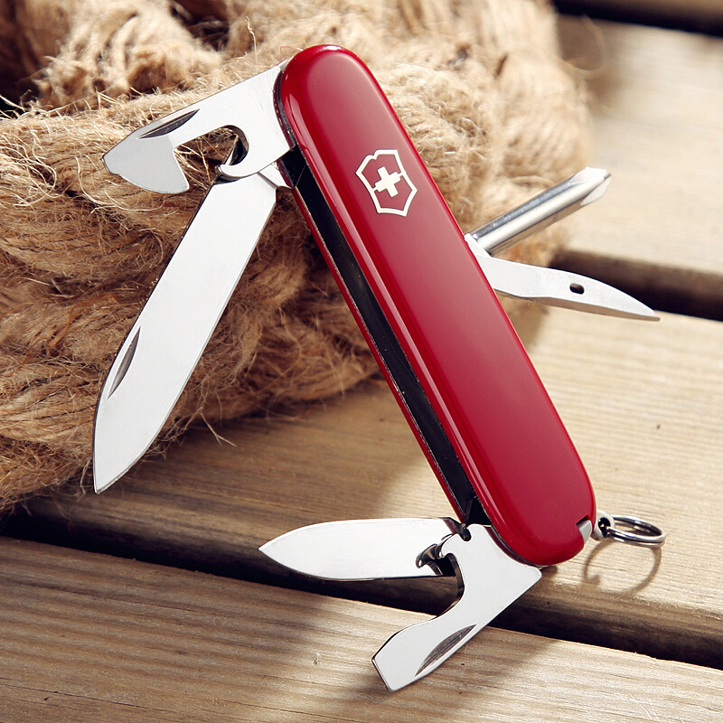 VICTORINOX 维氏 1.4603 多功能瑞士军刀 91mm 12项功能 红色（需凑单） 70.56元（需