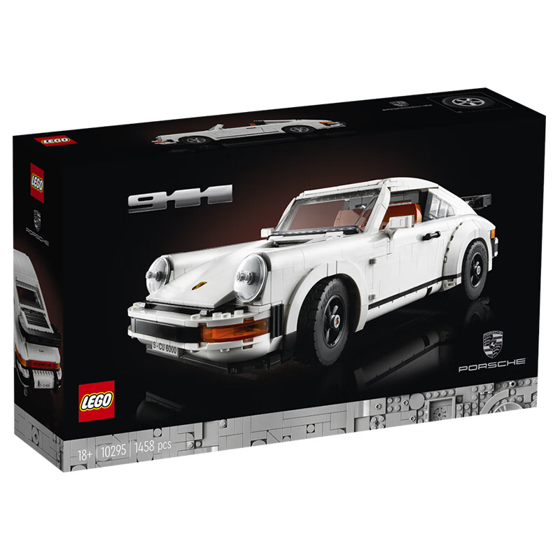 樂高 LEGO 積木10295 復古保時捷911 拼裝玩具D2C 生日禮物 880.61元（需用券）