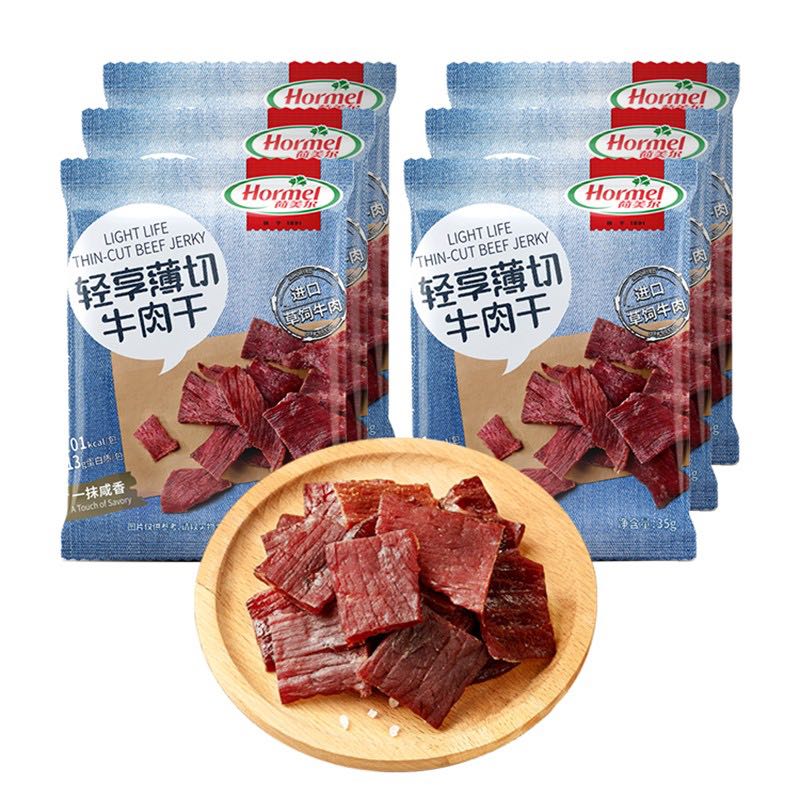 Hormel 荷美尔 轻享薄切牛肉干 35g*6袋 101.15元