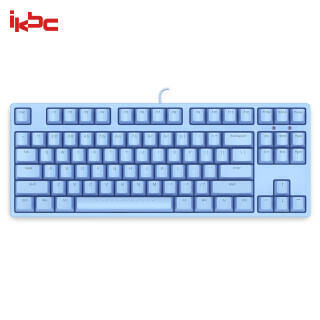 ikbc c200 机械键盘 87键 樱桃茶轴 蓝色 293元