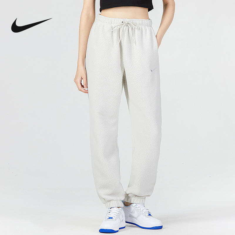 NIKE 耐克 针织长裤女子2022冬季新款时尚休闲运动服日常DQ6813-072 276元（需用