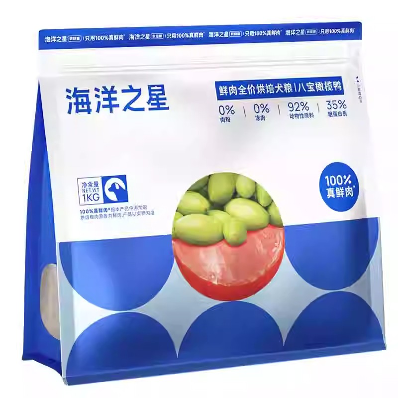 88VIP：海洋之星 洋之星 低温烘焙狗干粮烘焙犬粮 1kg 75.05元（需用券）