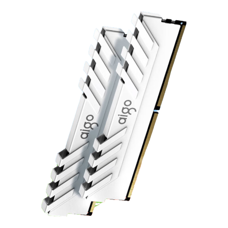 爱国者（aigo）32GB(16G×2)套装 DDR4 3200 台式机内存条 马甲条 双通道内存电脑