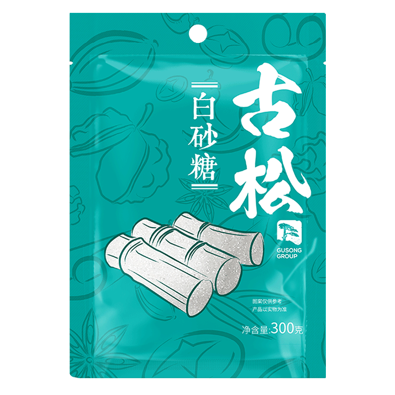 PLUS会员：古松 砂糖 白砂糖300g *3件 11.94元（合3.98元/件）