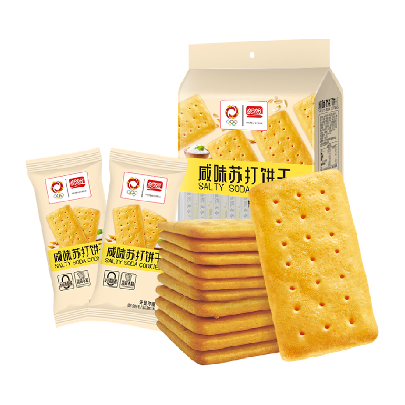 盼盼 咸味苏打饼干 450g ￥5.32