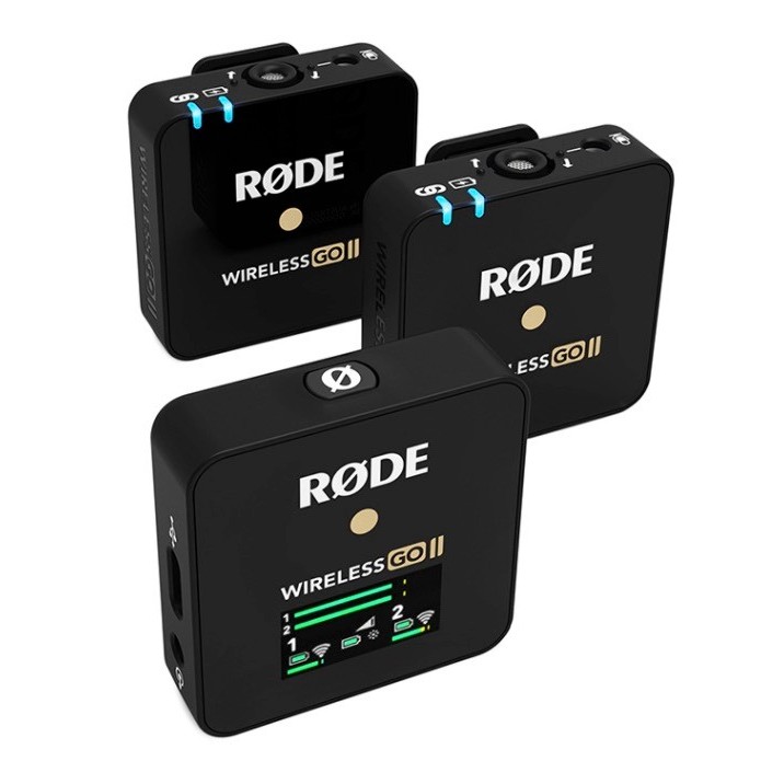 RØDE 罗德 RODE 罗德 Wireless GO II 专业录音麦克风一托二官方版 1475元（需用券