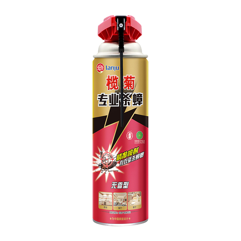 lanju 榄菊 杀蟑气雾剂600ml 18.9元（需用券）