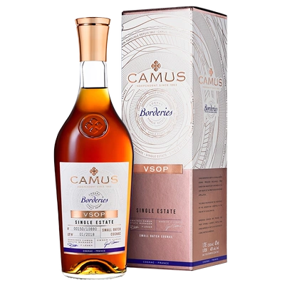 Camus 卡慕 金花 布特妮 VSOP 干邑 白兰地 700ml 礼盒装 386元 包邮（多重优惠）