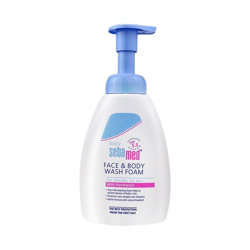 sebamed 施巴 婴幼儿洁面沐浴泡沫 400ml 33.9元（需用券）