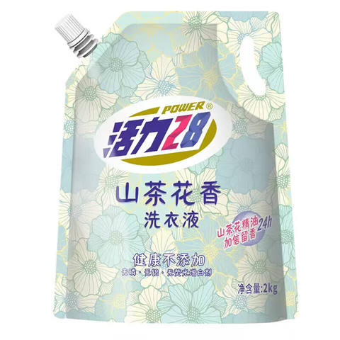 Power28 活力28 山茶花洗衣液 2kg 3.8元包邮