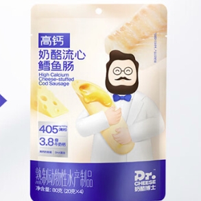 Dr.CHEESE 奶酪博士 奶酪流心鳕鱼肠 300g/袋 29元（需用券）