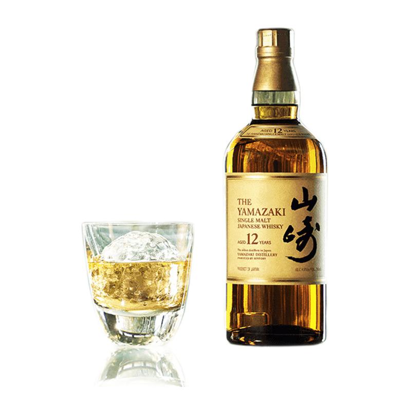 YAMAZAKI 山崎 12年单一麦芽700ml礼盒日本进口威士忌洋酒 1587.06元（需用券）