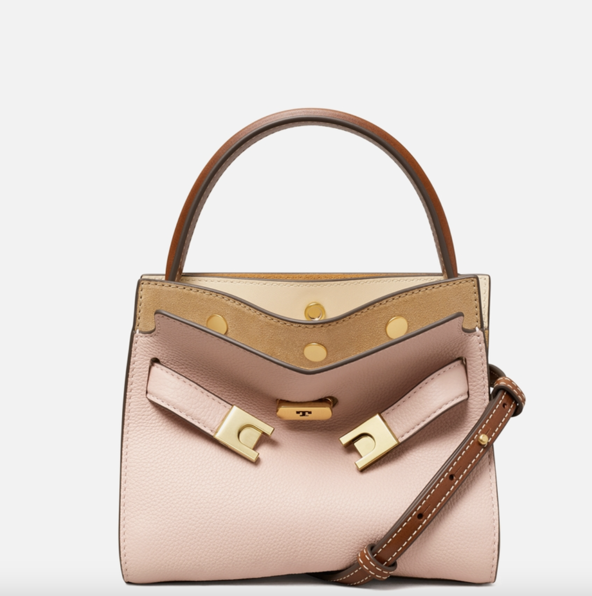 Tory Burch 汤丽柏琦 Lee Radziwill Petite 单肩包 7折 ￡462（约4064元）