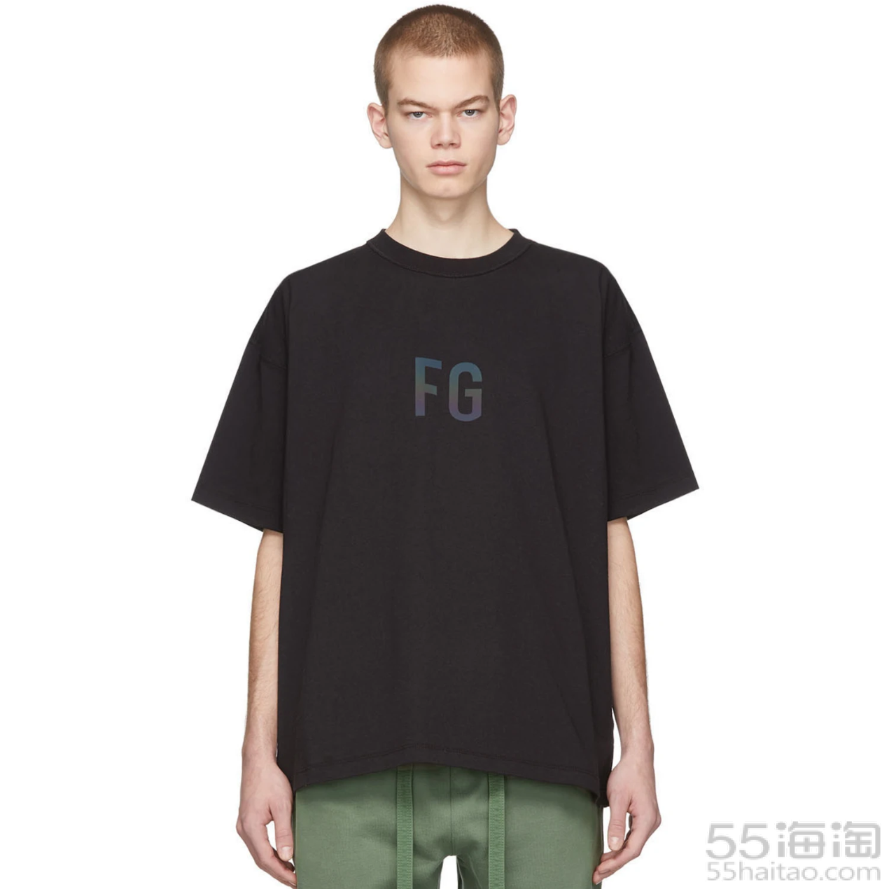 fearofgodt恤,fearofgodlogo fear of god 黑色 fg t恤 $235(约1,613元)