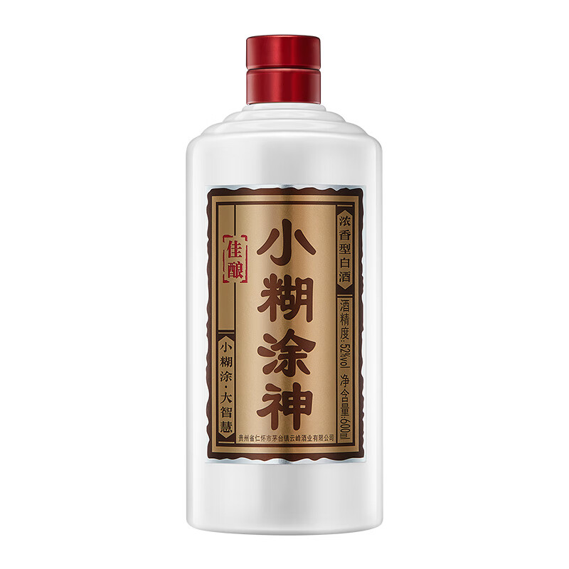 小糊涂神 佳酿 52度浓香 600mL*6瓶 395.13元（需用券）