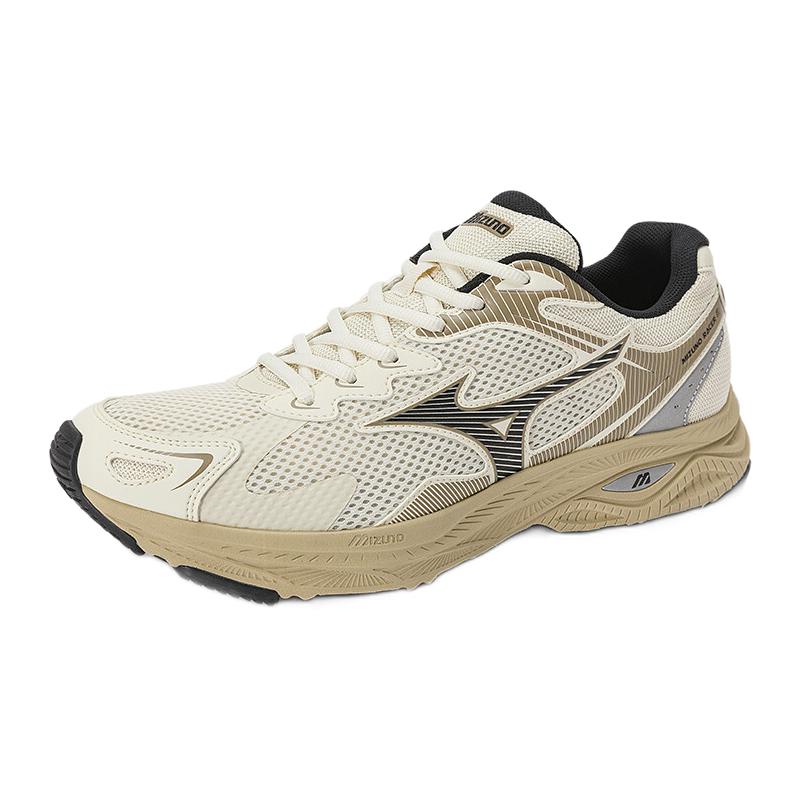 Mizuno 美津浓 Racer S 中性跑鞋 D1GH223505 笋色/泥色/黑 42.5 378元