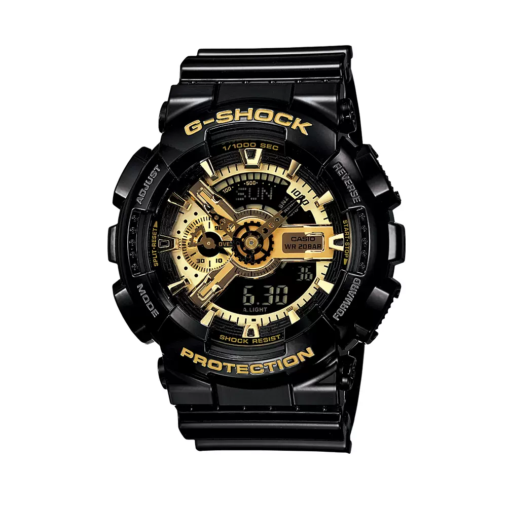 88VIP：CASIO 卡西欧 G-SHOCK系列 男士石英腕表 GA-110GB-1A 522.98元包邮（需用券）