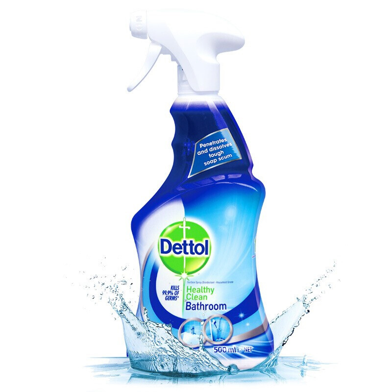 Dettol 滴露 浴室清洁除菌喷雾 500ml 26.9元