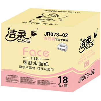 国美 洁柔 face百花香味120抽(18包装)33.9元(10元券后)