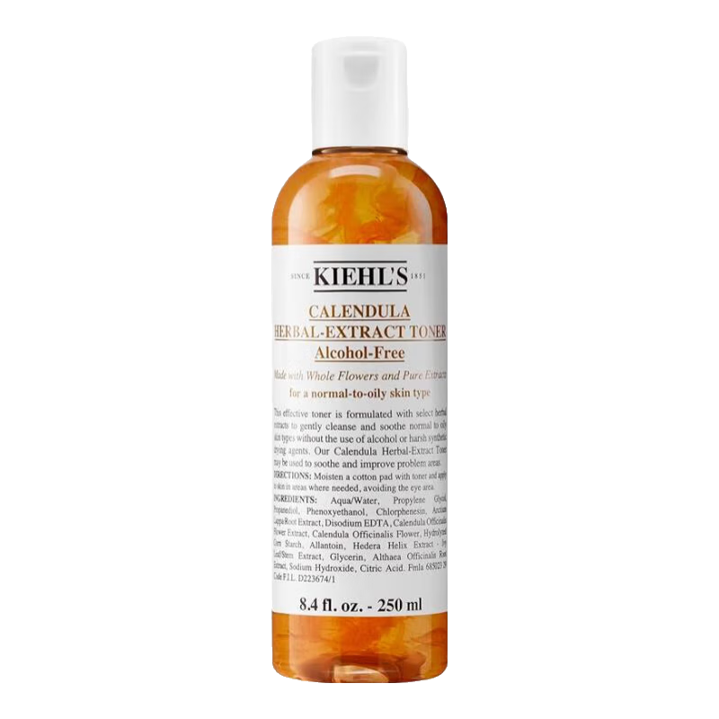 京东百亿补贴、PLUS会员：Kiehls 科颜氏 金盏花护肤水 250ml 127.99元 包邮（需