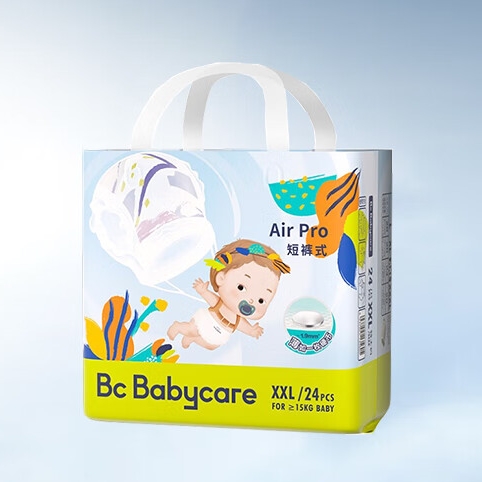 babycare 裤air pro系列 超薄透气拉拉裤 XXL码28片/包 67元包邮（双重优惠）