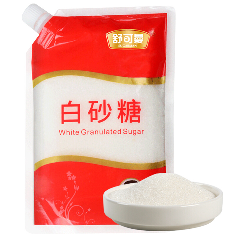 SUGARMAN 舒可曼 白砂糖 400g 4.88元（需用券）