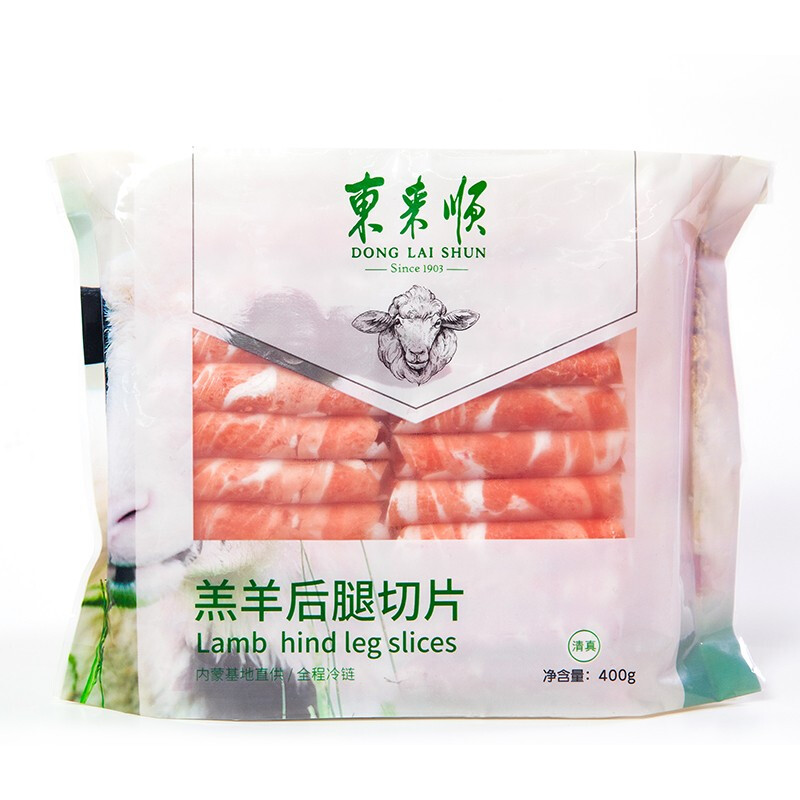 东来顺 羔羊后腿切片 400g 12.11元（需买3件，需用券）