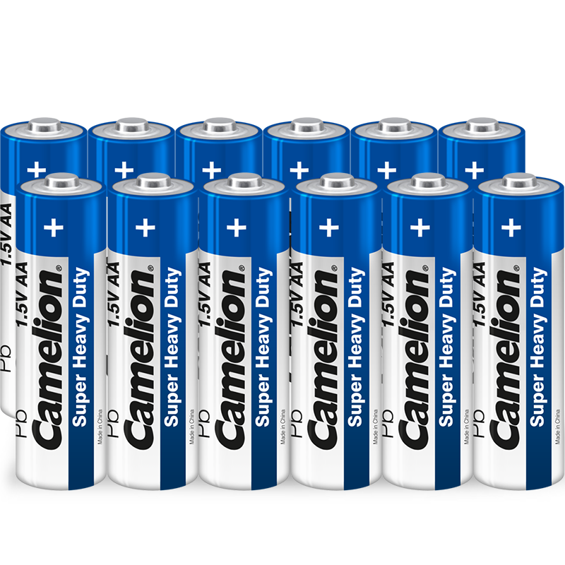 飞狮 Camelion 碳性电池 R6P/AA/5号 12节 低耗玩具遥控器适用 5.21元