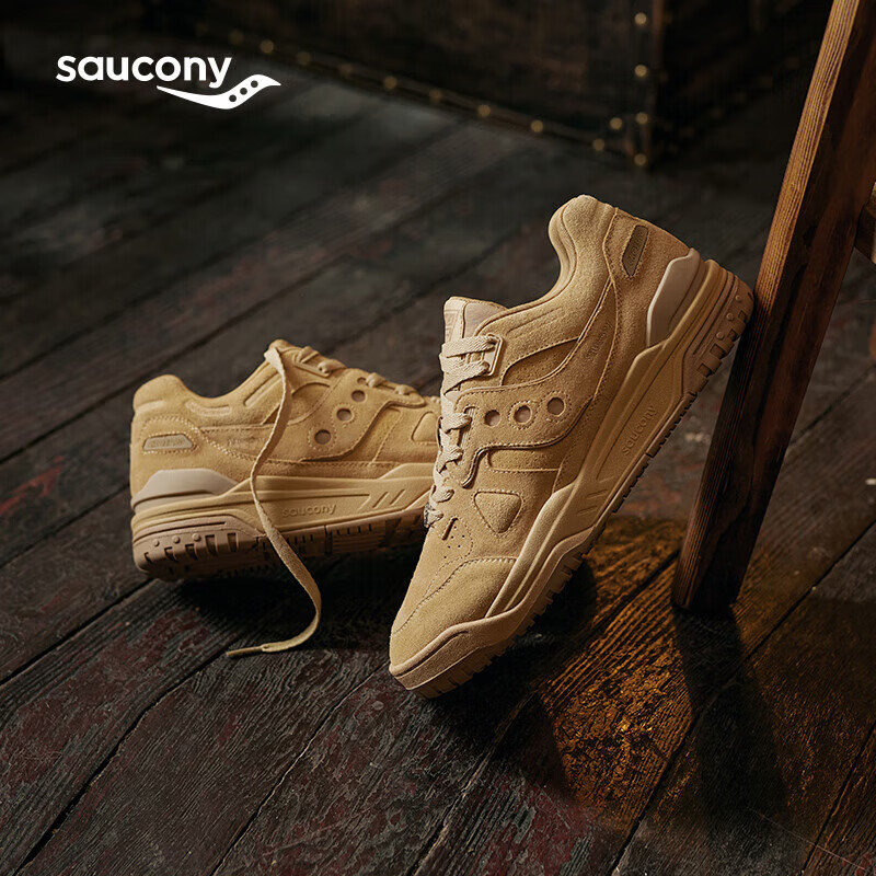 saucony 索康尼 CROSS 90 男女款经典复古板鞋 S79035-25 ￥344